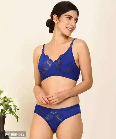 Arousy Sexy Lingerie for Honeymoon Sex|Lingerie Set for Women|Bra Panty Set for Women|Babydolls Sexy Lingerie for Honeymoon| Sexy Lingerie Blue-thumb0