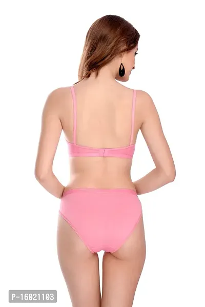 Buy Stylish Fancy Cotton Bra Panty Set For Women Pack Of 1 Online