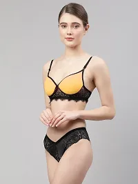 Trendy Net Bra Panty Set-thumb2