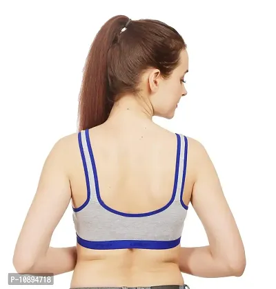 Arousy Women?s Cotton Gym Sports Bra|Gym Bra|Yoga Bra|Running Bra|Teenage Bra|Sports Bra Combo-thumb3