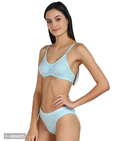 Arousy - Fashion Lingerie Set Cotton Bra Panties Set for Women Bra Panty Set for Women with Sexy|Undergarments|Lingerie Set for Women for Sexy Honeymoon|-thumb3