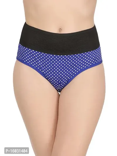 Beach Curve- Women Cotton Silk Hipster Multicolor Panties Combo  Cotton ( Pack of 1 ) ( Color : Blue ) ( Pattern : Solid ) ( Size : M )-thumb0