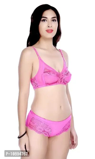 Arousy Non Padded Wirefree Bra and Panty Set for Woman-thumb2