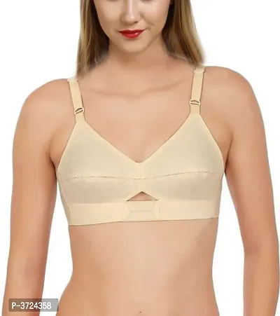 Cotton Basic Bra-thumb0