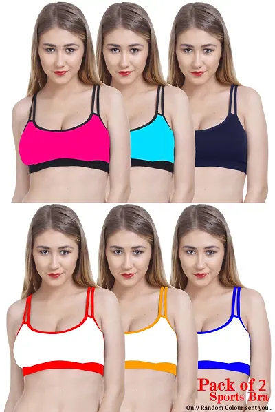 Buy Womens Non-padded Non-wired Seamless Bra(Pack of 3) Online In