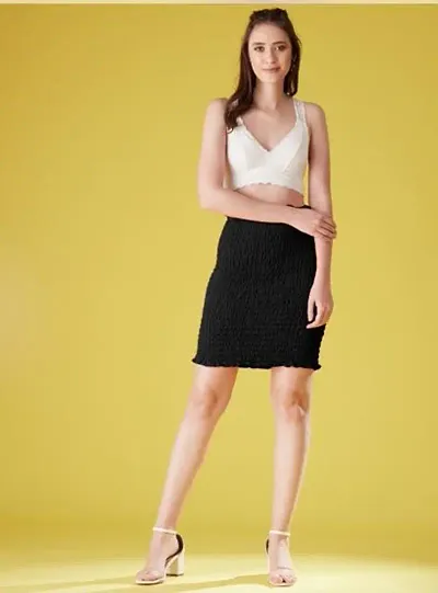 Orwiya Georgette A-line Skirt