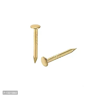 Tiny Hardware Nails Iron For Diy Decorative Wooden Boxes Accessories Gold Tone 500 Pcs, 1 X 10 mm