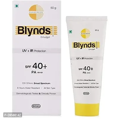 Blynds Emulgel 40+ And Pa+++ Sunscreen Gel 50G