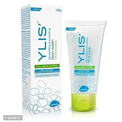 Nutramust Ylis Rejuventing And Luminating Face Wash, 100Gm