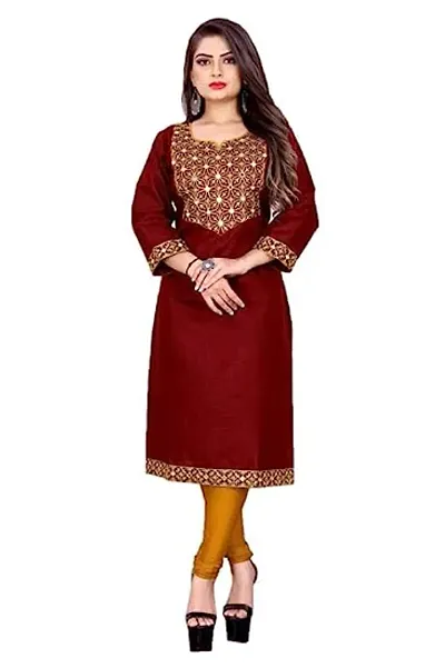 Stylish Rayon A-Line Kurta Bottom Set For Women