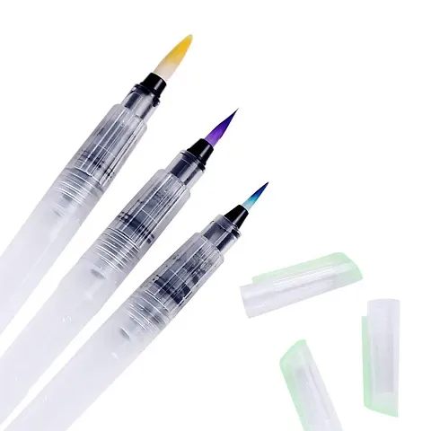 Je+ Brush Pen - (3 Point Sizes) Set of 3