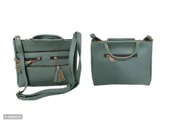 Beautiful Green Hand Bag For Women