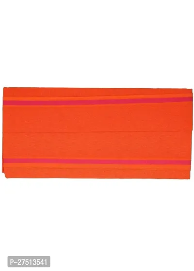 Unique Orange Colour Gamchha Angocha Pack of 1-thumb3