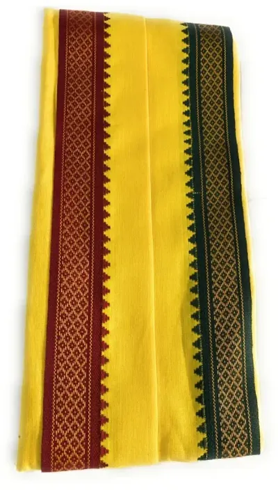 SKAB?100% Pure Cotton Handloom Super Soft Double Bordered Full Size Exclusive Gamcha