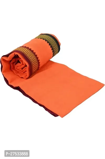 Cartmxx Orange Colour Gamchha Angocha Pack of 1-thumb3