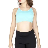 Fitness Sports & Yoga Push up Non-Wired Bra for Gym Running Padded Tank Top Athletic Vest Underwear 2 Pcs Combo-thumb2