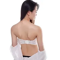 Penance for you Women Net Tube Everyday Bra Colour: 34 White-thumb1