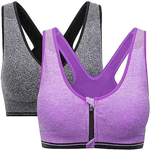 Penance for you Womens Sport Bra with Removable Pads Non-Wired Bra