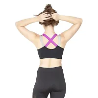 Fitness Sports & Yoga Push up Non-Wired Bra for Gym Running Padded Tank Top Athletic Vest Underwear 2 Pcs Combo-thumb2