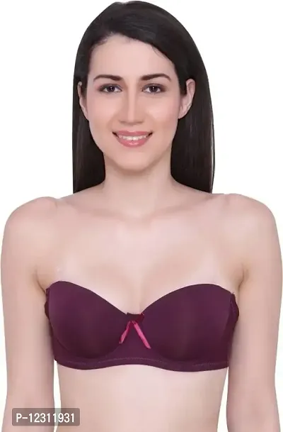 Buy Penance for you Women's Poly Cotton Padded Wired Push-Up Bra