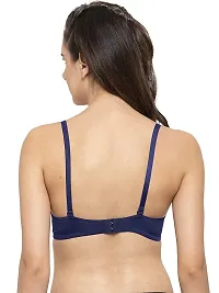 PENANCE FOR YOU Women's Tshirt Bra Blue Black-thumb1