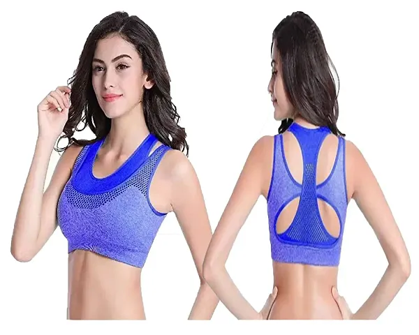 Penance for you Women Yoga Seamless Sports Bra Gym Fitness Bra Round Neck