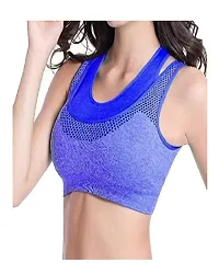 Penance for you Women Yoga Seamless Sports Bra Gym Fitness Bra Round Neck-thumb4