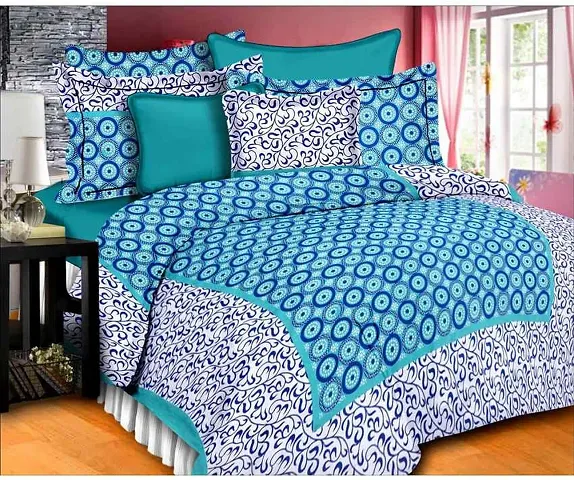 Cotton Queen Size Bedsheets 90*100 Inch Vol 12