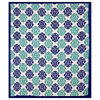 Sanganeri Printed Double Bedsheet With 2 Pillow-thumb2