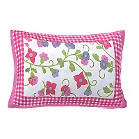 Beautiful Multicoloured Cotton Printed Single Bedsheet with Singlw Pillow Cover-thumb2