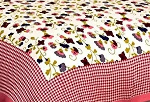 Elegant  Cotton Printed Double Bedsheet With Pillow Covers-thumb1