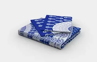 Elegant  Cotton Printed Double Bedsheet With Pillow Covers-thumb2
