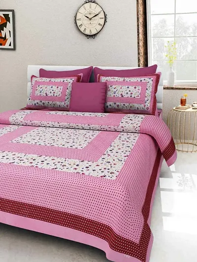 Cotton Queen Size Bedsheets 90*100 Inch Vol 2