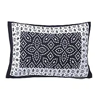 Sanganeri printed Cotton Single Bedsheet with 1 pillow cover-thumb1