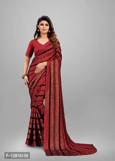 Classic Silk Blend Sequined Saree without Blouse piece