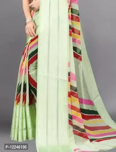 Classic Georgette Printed Saree with Blouse piece-thumb4