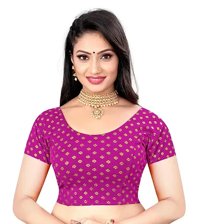 Trendy Lycra Blouse For Women