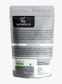 NaturoBliss Natural Activated Charcoal Powder For Removes Dead Skin  Impurities Face Pack 100G (Pack of 2)-thumb1