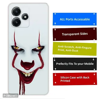 Redmi 12 5G Back Cover Designer Printed Soft Silicon Case-thumb3