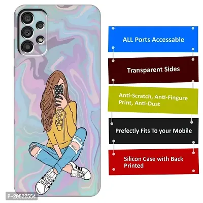 SAMSUNG Galaxy A33 5G Back Cover Designer Printed Soft Silicon Case-thumb3