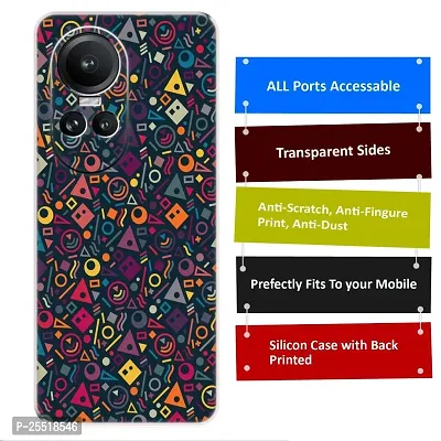 Oppo Reno 10 5G Back Cover Designer Printed Soft Case-thumb3