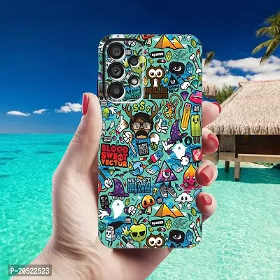 SAMSUNG Galaxy A33 5G Back Cover Designer Printed Soft Silicon Case-thumb4