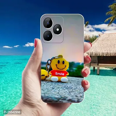 Realme C51 Back Cover Designer Printed Soft Case-thumb4