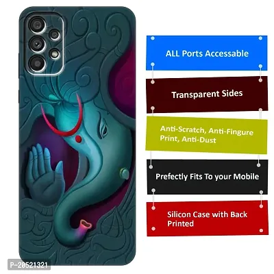 SAMSUNG Galaxy A23 Back Cover Designer Printed Soft Silicon Case-thumb2