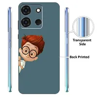 Infinix Smart 7 Back Cover Designer Printed Soft Case-thumb1