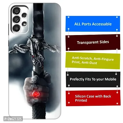 SAMSUNG Galaxy A23 Back Cover Designer Printed Soft Silicon Case-thumb2