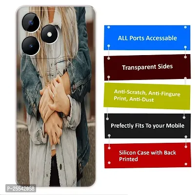 Realme C51 Back Cover Designer Printed Soft Case-thumb3