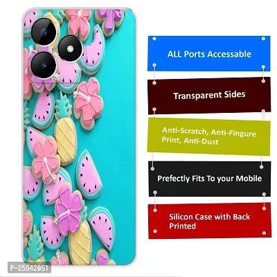 Realme C51 Back Cover Designer Printed Soft Case-thumb3