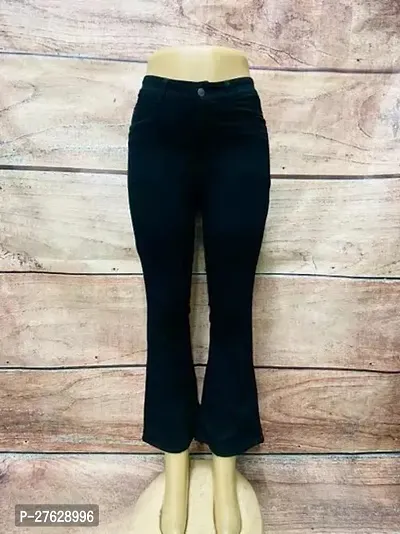 Classic Solid Jeans for Women