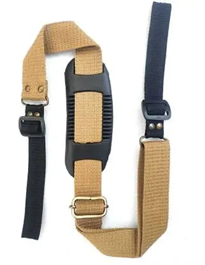 Gun Belt, Hand-Made, Made up of Cotton, Fully Rubberized Gripper for a Perfect Grip, Self Locking Clips Strap